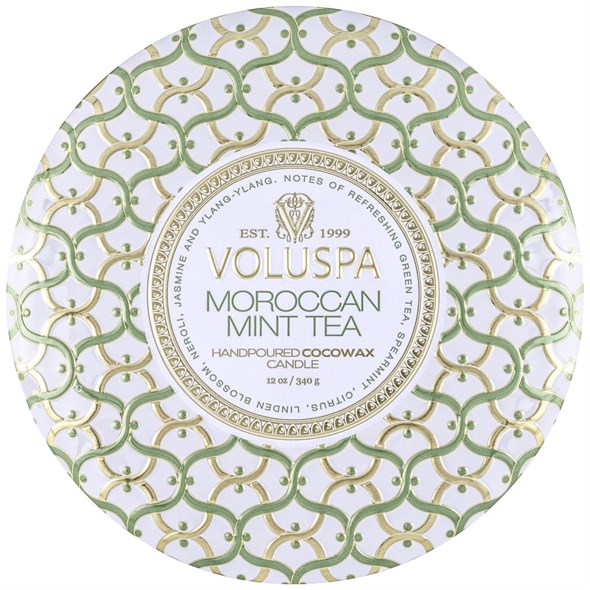 Арома свеча MOROCCAN MINT TEA 340г 8124 - фото 6387